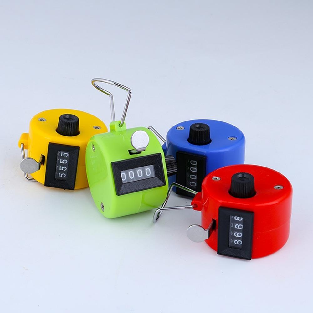 4 Digit Number Tally Counter Clicker No Batteries Required Pitch Counter Clicker for School Event