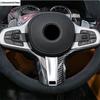 Steering Wheel/ Head Lamp / Gear Shift Panel / Dashboard Frame Cover Trim Accessories For BMW 5 Series G30 525i 530i 2017 -
