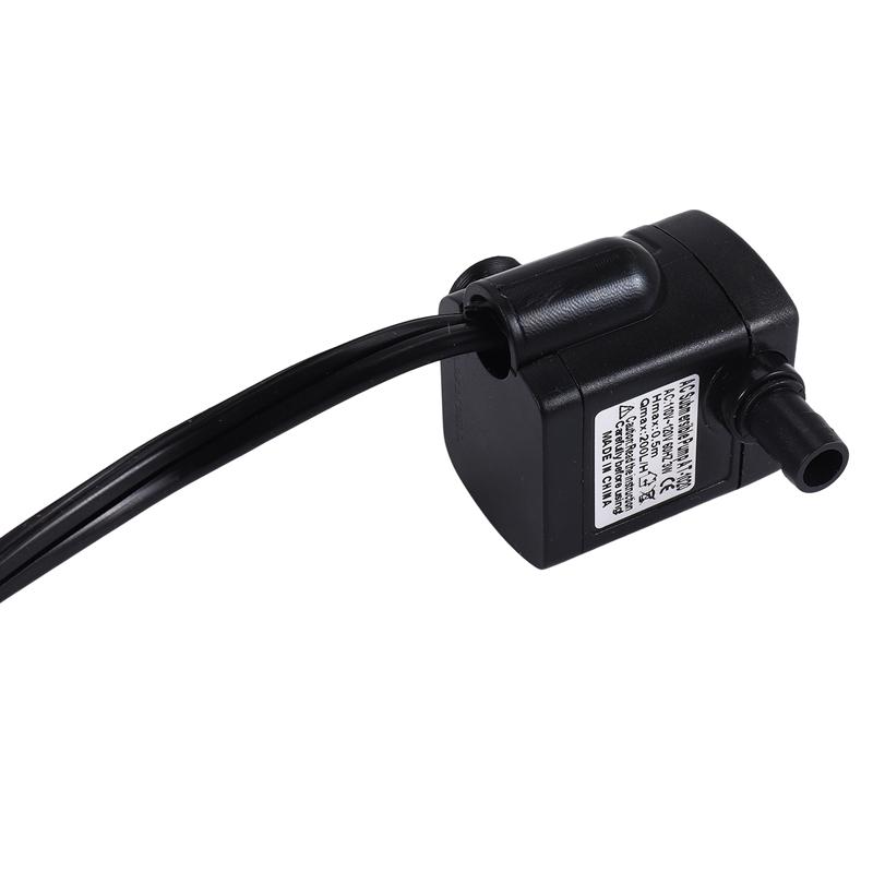A96I-Mini AC 110V 3W Submersible Water Pump Aquarium Fountain Air Fish Tank Pond Water Pump US Plug 110V