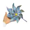 Eight-Leaf Laser Color-Changing Windmill String with Steel Wire Rope for Outdoor Hanging Decoration in Scenic Spots and Shopping Malls