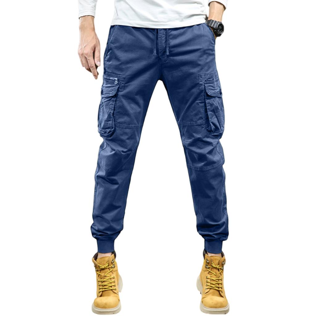 Men's Sports Casual Jogging Trousers Lightweight Hiking Work Pants Outdoor Pant