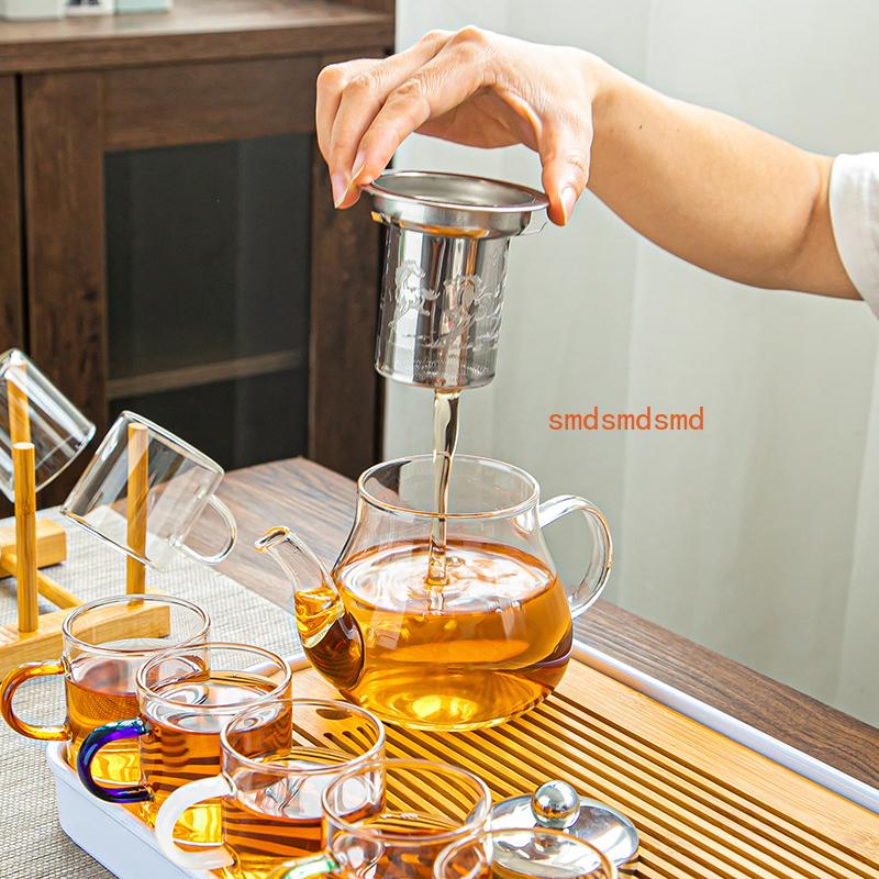 Glass tea set Household teacup