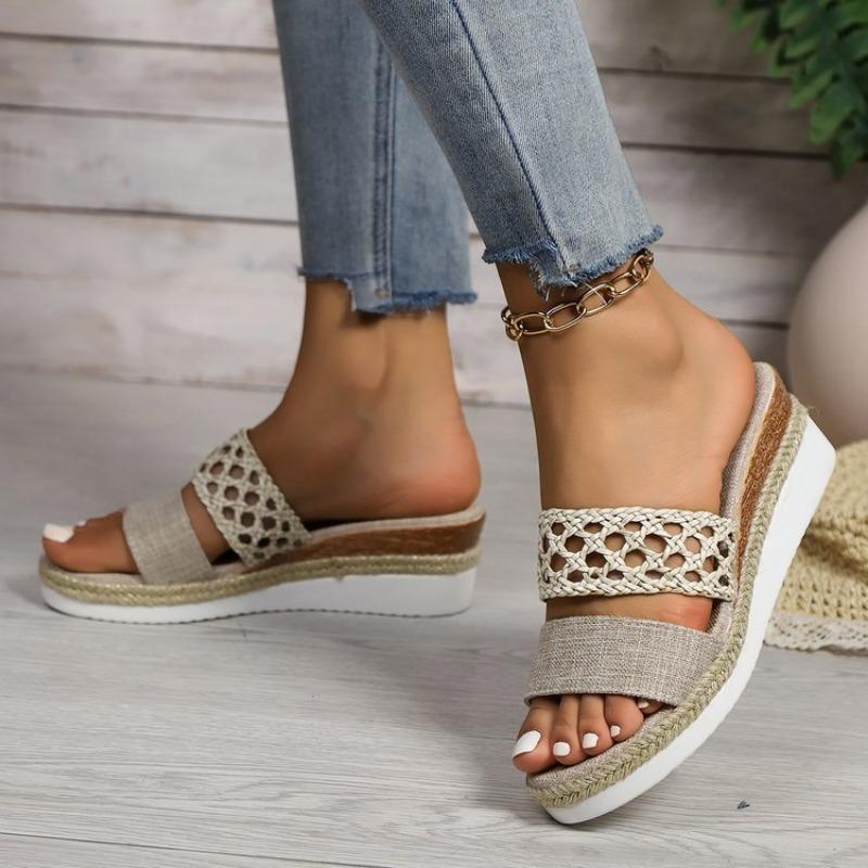 New Plus-size Sole Platform Fish Mouth Sandals for Women