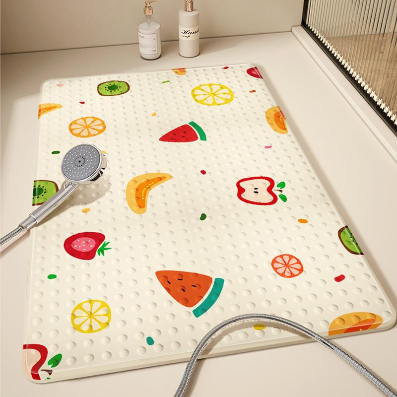 Bathroom Anti-slip Mat Shower Children's Bathing Room Foot Pad Anti-fall Suction Cup Toilet Waterproof Bathroom Floor Mat