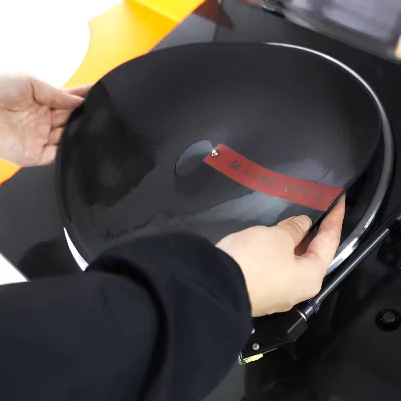 12in Anti-vibration Anti-static Silicone Pad Rubber LP Antislip Mat for Phonograph Turntable Vinyl Record Players Accessories