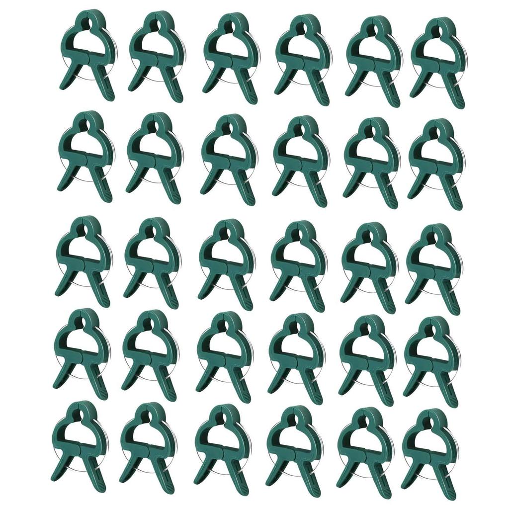 30Pcs Plant Clip Vegetables Plants Trellis Clips for Flower Vines Gardening Straightening Trellis Vines Grow Upright Climbing