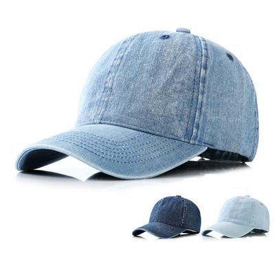 Hip Hop Sun Hat Solid Color Peaked Hat Fashion Denim Baseball Cap  Girl