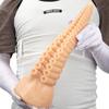 33.5CM Adult Sex Toy Big Black Realistic Dildo for Anal Huge Dick Penis Strap on Simulation Octopus Feet Fisting BDSM Slave