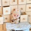 Puppenkleidung für 10,5 cm 4,0 Labubu Universelle Babykleidung Mini-Plüschpuppen-Kleidungszubehör für Weihnachts-Fans Geschenk