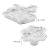 2Pcs Water Drop Candle Holder Silicone Mold for DIY Gypsum Tabletop Candlestick