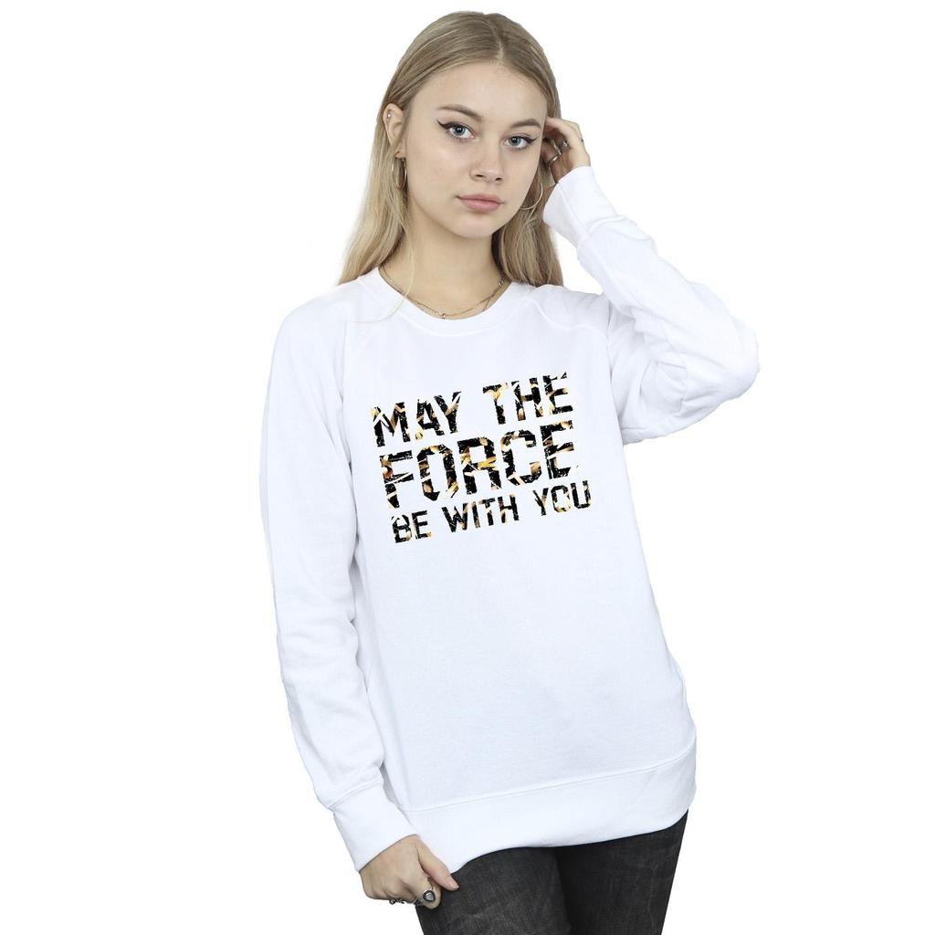 Star Wars Womens/Ladies May The Force Infill Sweatshirt