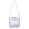 [Osel] 250010 Mineed by 2WAY Shoulder Bag, 20 X 20 X 8.5cm, Storage for Favorite Merchandise, Available In 4 Colors, with Can Badge Storage Pocket (Pe