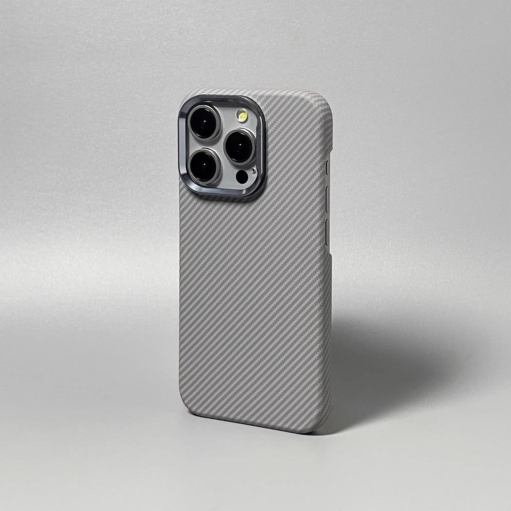 Applicable To iPhone17promax Sunset Moonrise Kevlar Magnetic Mobile Phone Case Apple 16 Half Pack PC Case