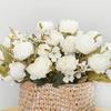 Artificial Flower Realistic Texture Soft Texture Home Decoration Ornaments  Wedding Decoration Wedding Bouquet