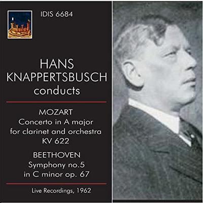 CD MOZART, BEETHOVEN, HANS KNAPPERTSBU - Mozart: Concerts pour clarinette et autres IDIS6684 Japon Classique Occasion
