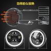 Motikvans Inch LED Motorcycle Headlight with White DRL Switching Motorcycle Headlight Compatible with Sportster 883nfxsbxl1200x xl1200n Round