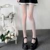 Summer Thin Polka Dot Sheer Pantyhose For Women High Waist Elastic Breathable Tights Lolita Style Pantyhose Reinforced Toe
