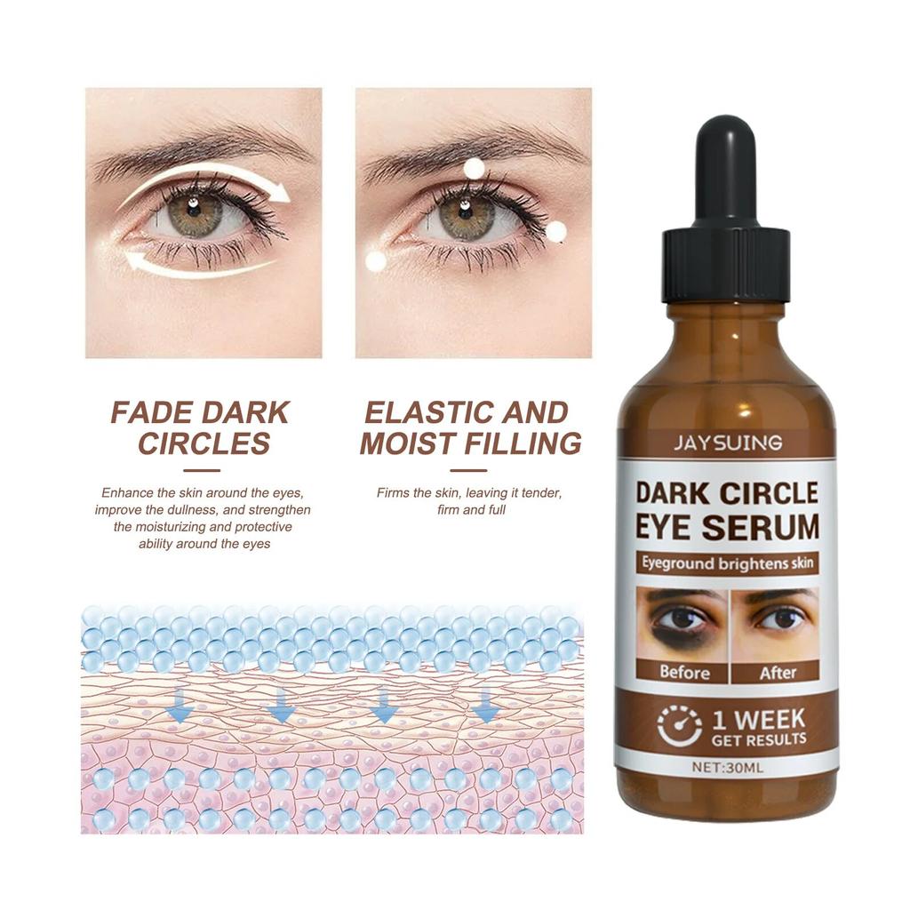 Dark Circles Removal Eye Serum Anti-wrinkle Dark Circles Puffiness Fades Fine Lines Moisturizing Firming Repair Eyes Skin Care