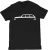 300 TD W123 Classic Wagon Silhouette T-Shirt,men&women Unisex T-shirt