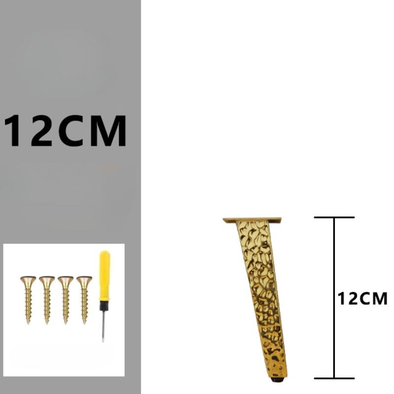 Metal Adjustable Furniture Cabinet Legs Water Ripple Stainless Steel Bathroom Cabinet Legs TV Cabinet Sofa Height Support Feet