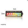 Mood Conversion Energy Brooch for Women Men My Social Battery Badge Expression Pins Brooches On Clothes