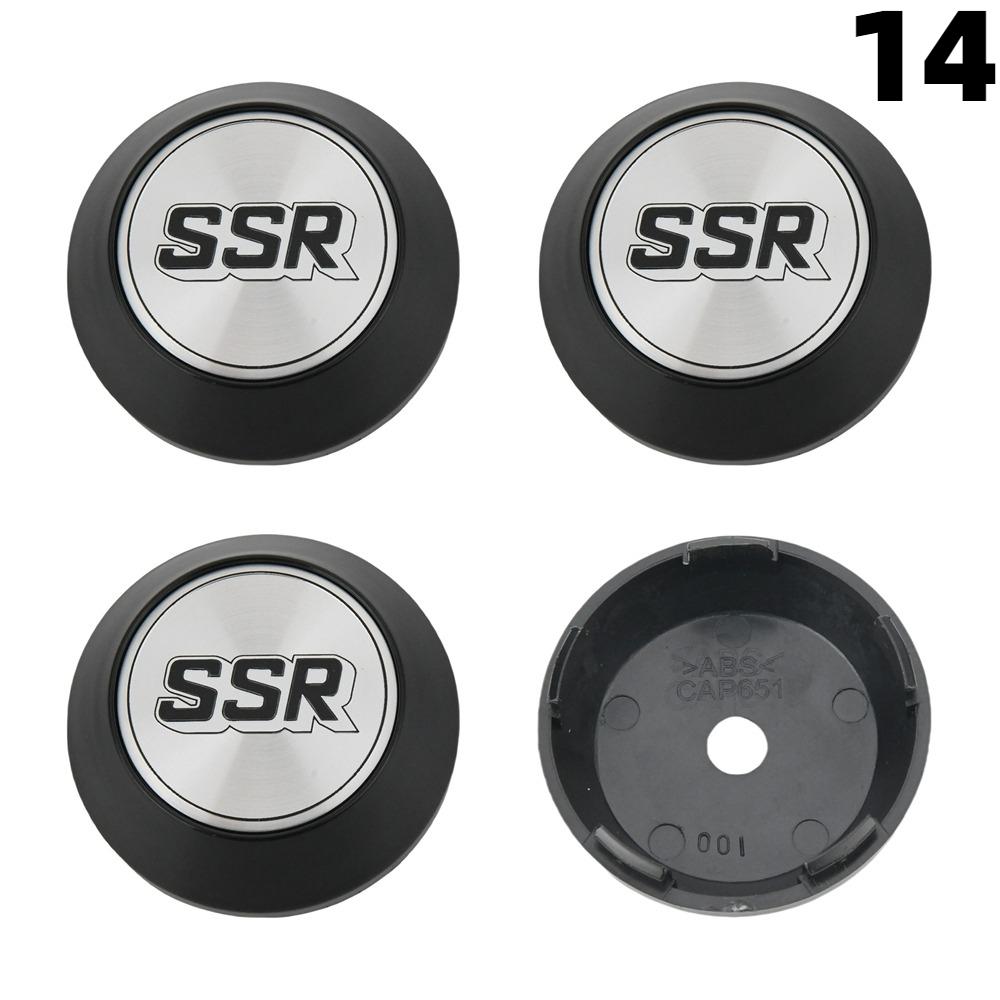 1Set/4PCS 65MM & 68MM Cap For Rims SSR XXR Emblem Wheel Center Cap Sport Car Logo Wheel Cover Hub Caps