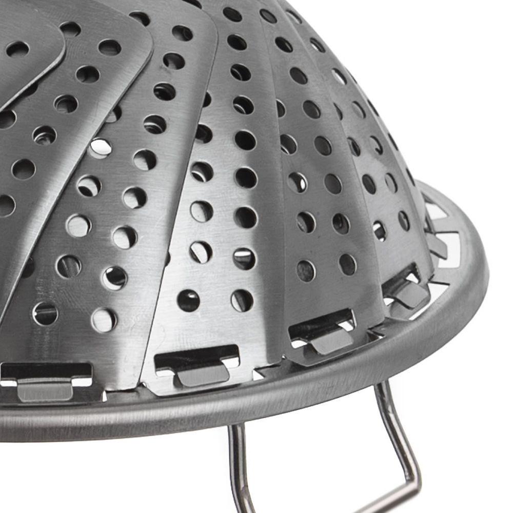 Steaming Strainer Steel Basket Insert for Steaming Pot