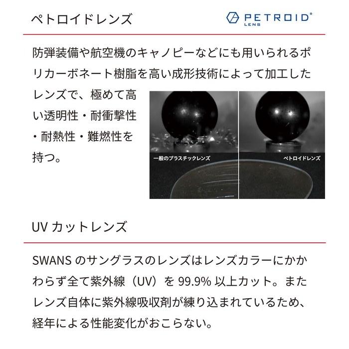 SWANS FACEONE FO-3501 BK Sunglasses