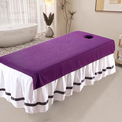 With Holes Beauty Salon Bed Sheet Oil-proof Cosmetic Bed Sheet Massage Bed Bedspread  Spa