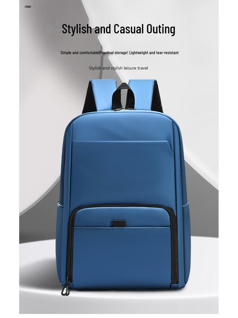 Men's Stylish High-Capacity Waterproof Business Travel Backpack
