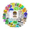50/100 Unique Incredibox Plush Rhythm Box Graffiti Computer Decoration Music Hip Hop Game Stickers