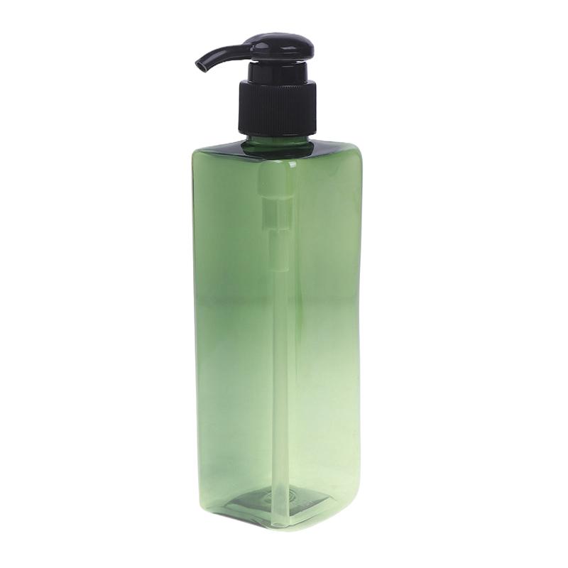 250Ml Square Hand Pump Soap Liquid Dispenser Shampoo Conditioner Bodysoap Gel Pump Bottle Bathroom Empty Lotion Container