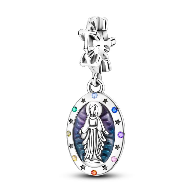 Marine Organism Seriescopper Charms Pendants Fit Original Pandora Bracelet Diy Beads Shell Pearls Conch Moon Star