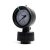 Gauge Suitable For Harsh Environments Pressure Gauge Black PP Diaphragm Gauge Waterproof Housing Shockproof Design