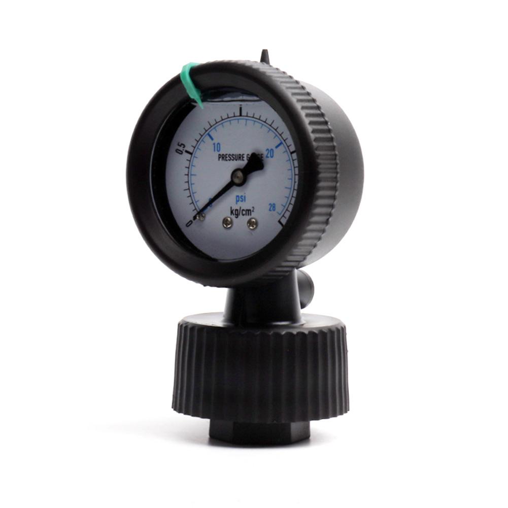Gauge Suitable For Harsh Environments Pressure Gauge Black PP Diaphragm Gauge Waterproof Housing Shockproof Design