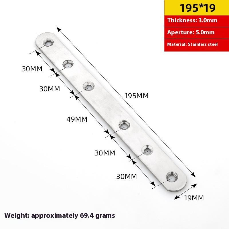 10/5/2Pcs Thickened Stainless Steel Corner Code Wooden Board Splicing Layer Plate Connector L-Shaped 90 Degree Right Angle Brack