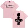 Cotton men's shirt Summer Jesucristo Garcia Album graphics shirt Women's Y2k Hip Hop streetwear Tshirt