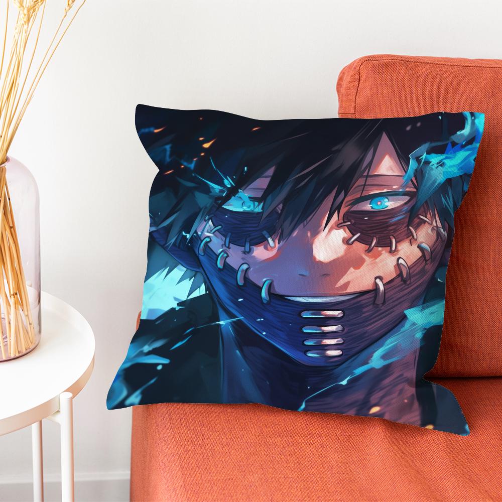 My Hero Academia Dabi Anime Pillow Case Pillow Case Living Room Sofa Cushion Cover Suitable For Home Bedroom Room Decoration