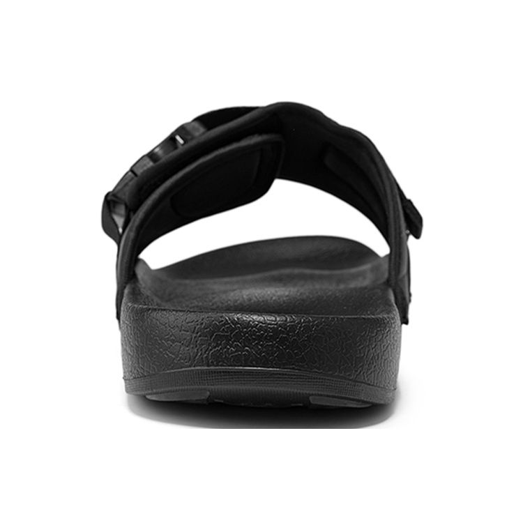 Kappa Logo Velcro Casual Slide Sandals Unisex Footwear Black K0CX5LT01D-990