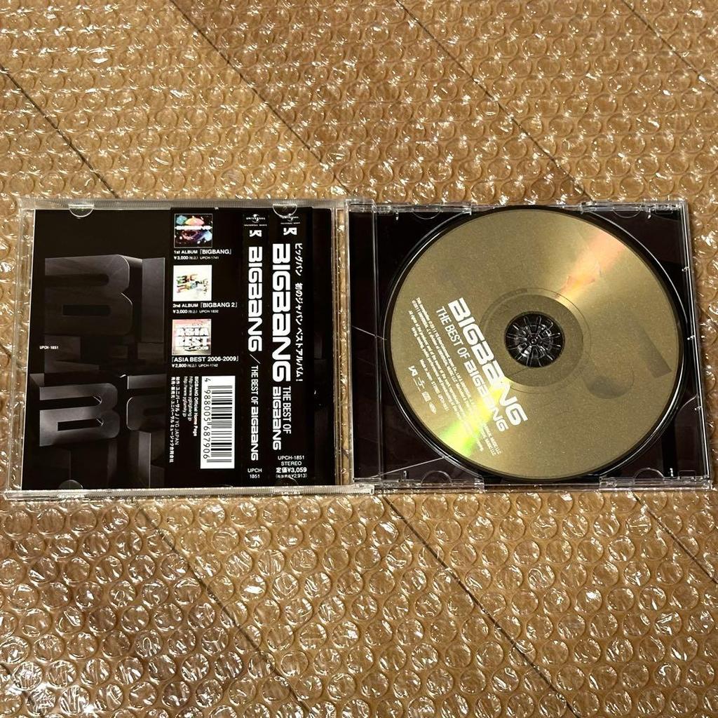 [USED] BIGBANG "THE BEST OF BIGBANG" CD with Postcard