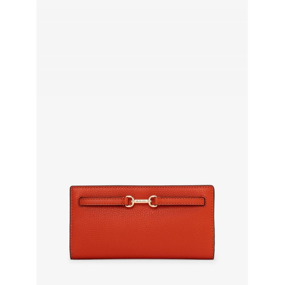 

Michael Kors Carson Snap Wallet Large 35s5g2ze3l2675 Red Clay F