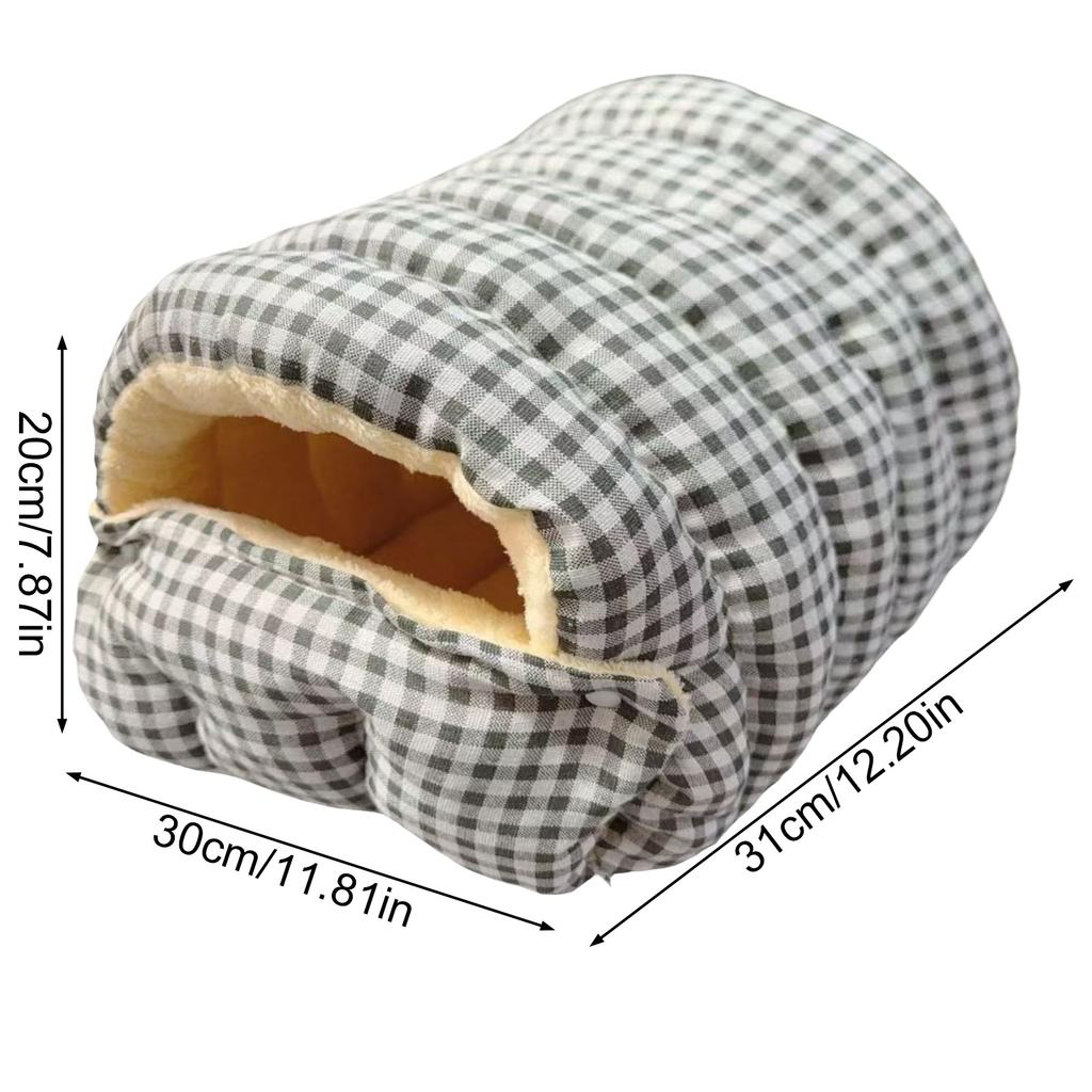 Căsuță Paturi Animale de Companie Pluș Moale Închisă Lavabilă Pat Animale de Companie Fund Îngroșat Termic Cald Confortabil Cuib Animale de Companie Pentru Câini Mici Medii Pisici