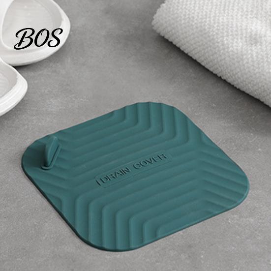 Cockroach Prevention Drain Cover Shower Tub Stopper, Waterproof Silicone Floor with Odor Blocking Handle, Universal Size Debris Catcher for