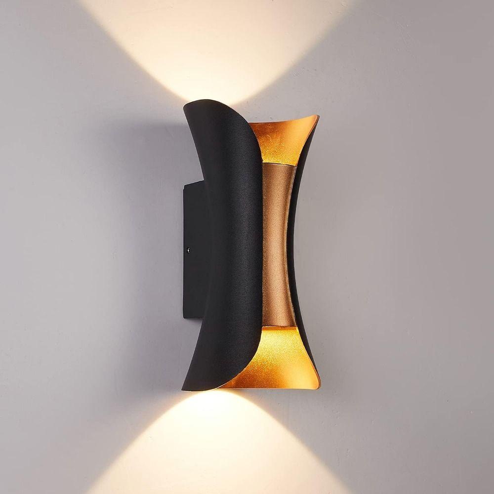 Wireless Outdoor Wall Light Creative Wall Sconce Lamp Minimalist Bedside Lamp  Staircase Lighting
