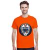 Grateful Dead SYF Steal Your Face T-Shirt and Kids Tshirt - NHL Edmonton Oilers Logo - Heavyweight Cotton Tee