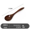 Japanese Style Camphor Wooden Spoon for Soup & Honey Stirring