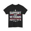 Support Our Veterans Protect and the VA Protest Women Men Vintage T Shirt