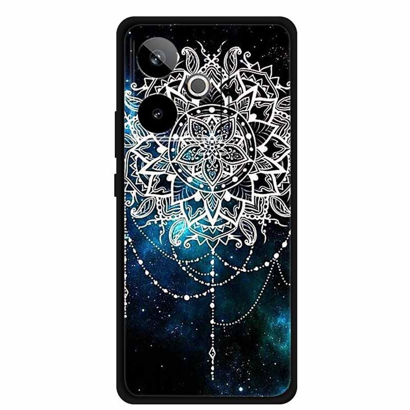 For Realme GT 7T GT7 Case Cool Animal Protective Silicone Back Cover Cases For Realme GT 7 Black Phone Funda Realme GT 7T Coque