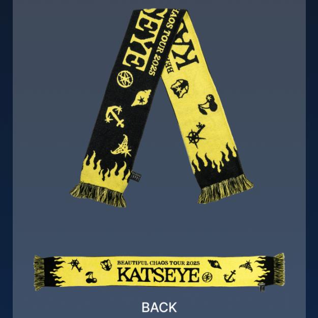 Vorbestellung KATSEYE THE BEAUTIFUL CHAOS TOUR Slogan Schal