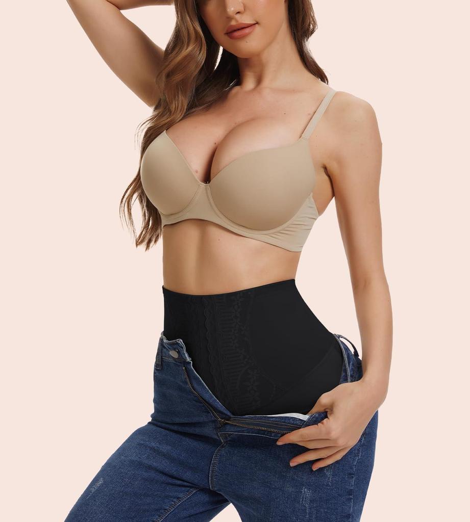 Summer Ice Silk Panties for Women's High Waist Shaping Panties Postpartum Tummy Control Hip Lift Panty Body Shaper Pants